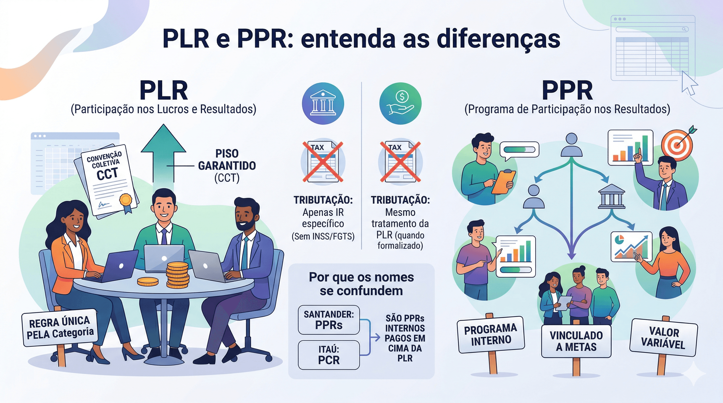 PLR e PPR: entenda as diferenças